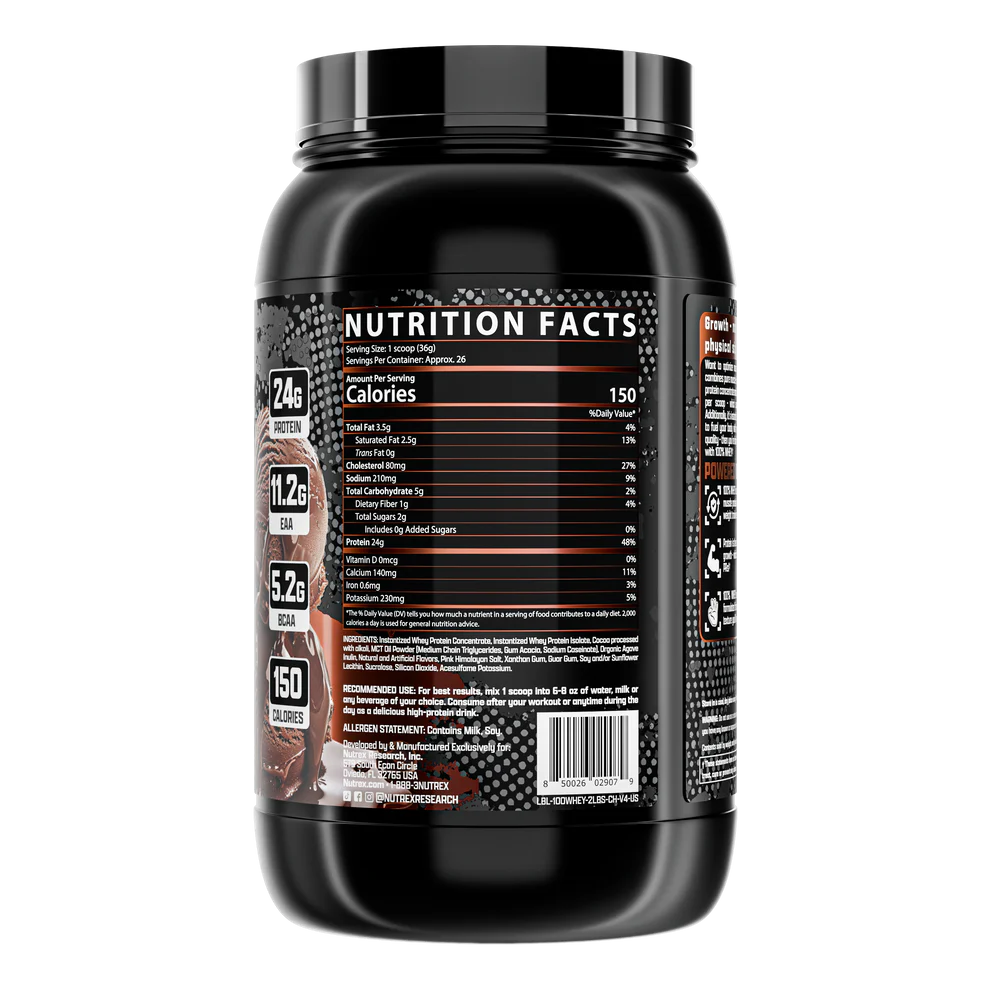 NUTREX - 100% proteína de suero