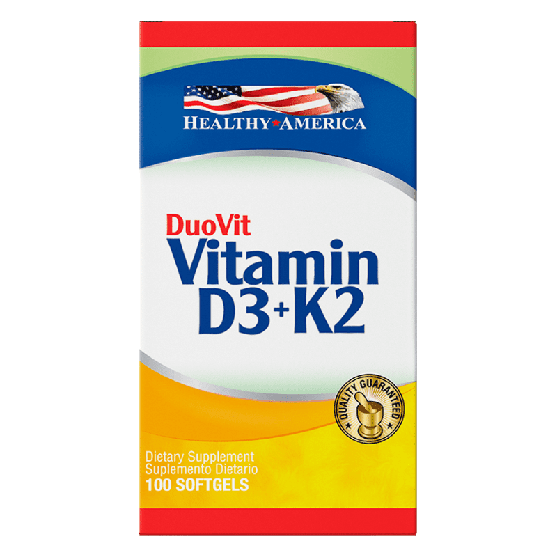 AMÉRICA SALUDABLE - Vitamina D3 + K2