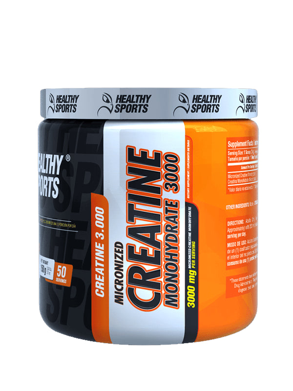 DEPORTES SALUDABLES - Monohidrato de Creatina 3000
