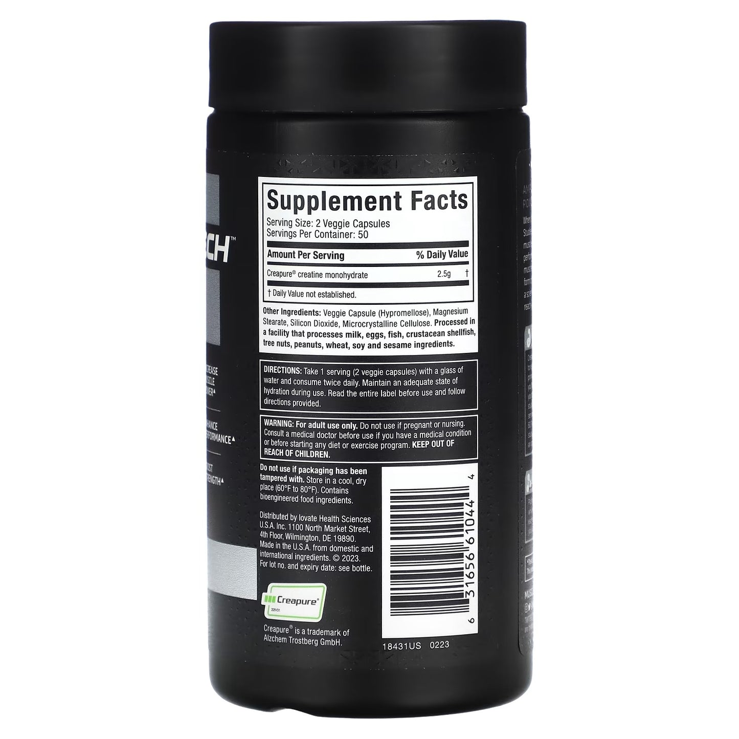 MUSCLETECH - Platino 100% Creatina