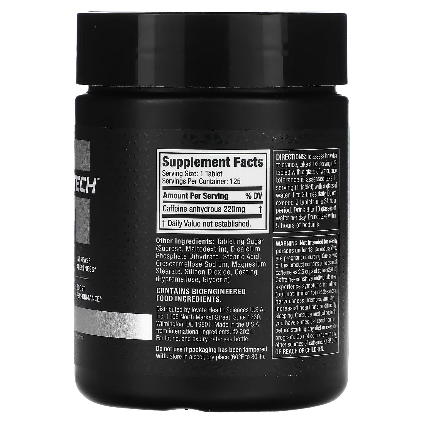 MUSCLETECH - 100% cafeína