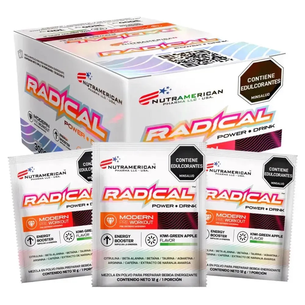 NUTRAMERICAN PHARMA - Bebida de Poder Radical