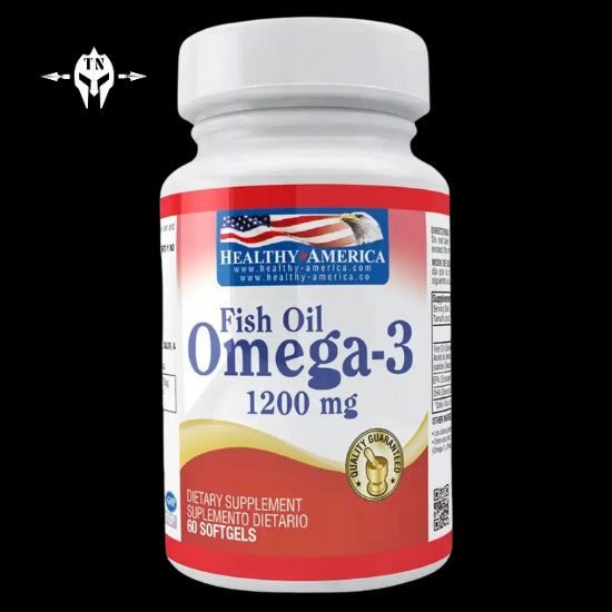 Omega 3 1200 Mg 60 Capsules Healthy America