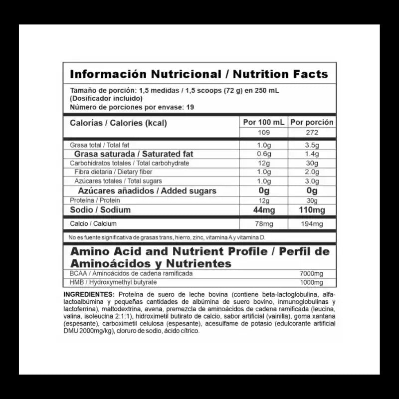 Bipro Mass Protein 3 Pounds Nutramerican Pharma