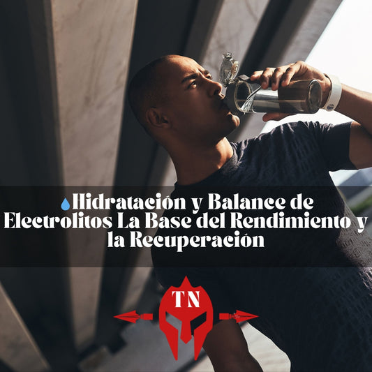 💧 GUÍA TITAN: Hidratación y Balance de Electrolitos — La Base del Rendimiento y la Recuperación