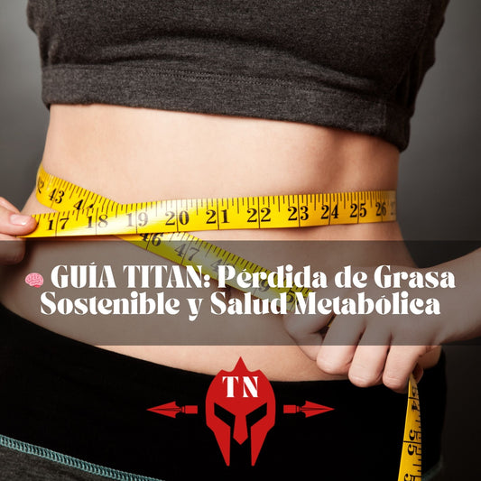 🧠 GUÍA TITAN: Pérdida de Grasa Sostenible y Salud Metabólica