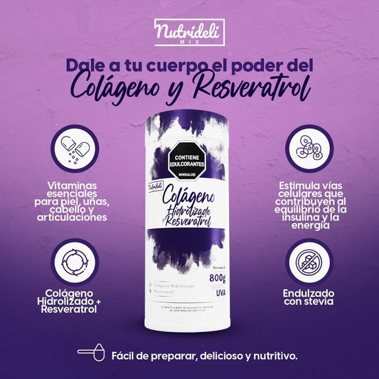 Naturlab - Colágeno Hidrolizado + Resveratrol