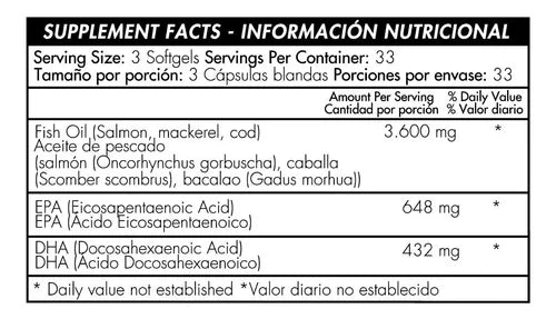 AMÉRICA SALUDABLE - Omega-3