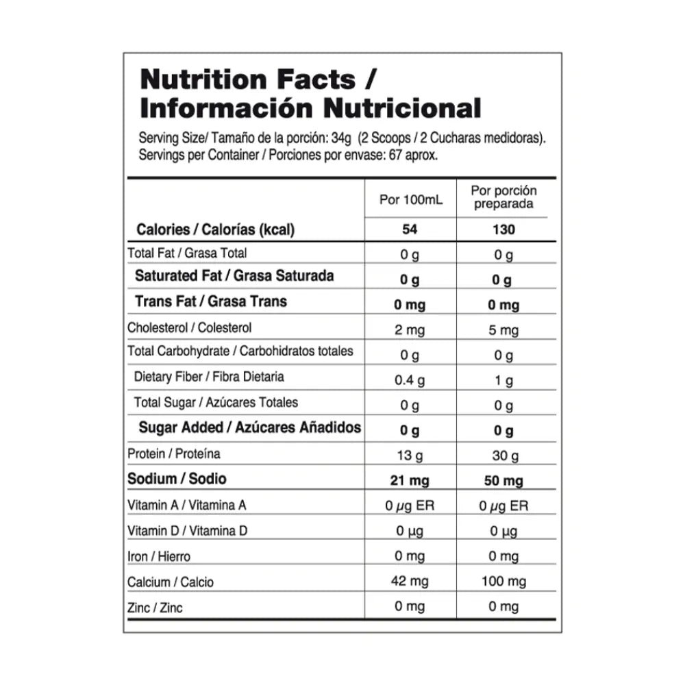 Proteína gourmet aislada de 2 libras Vitanas