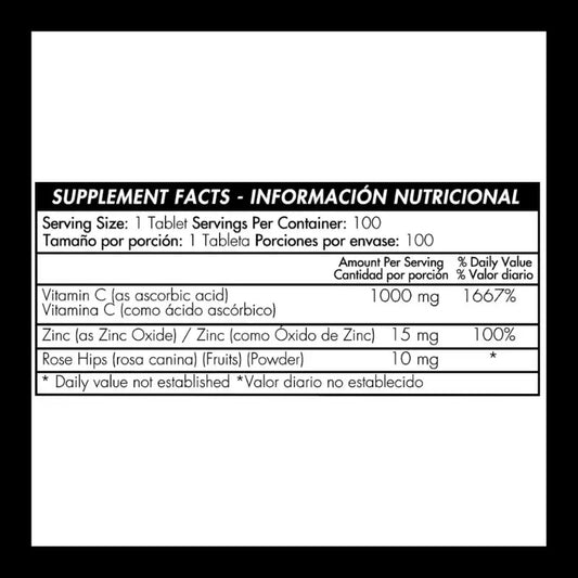 AMÉRICA SALUDABLE - Vitamina C más zinc