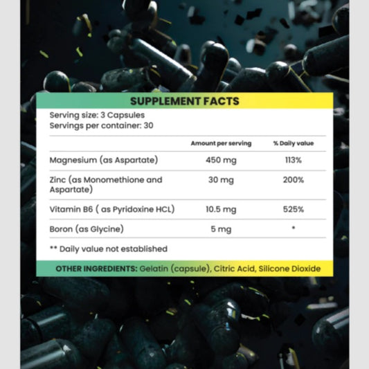 SUPLEMENTOS DUROS - ZMA