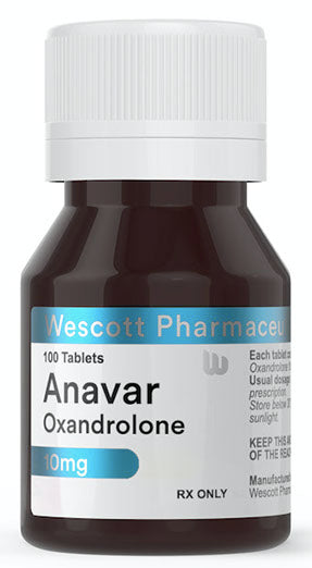 Anavar 25 mg Wescott Pharma