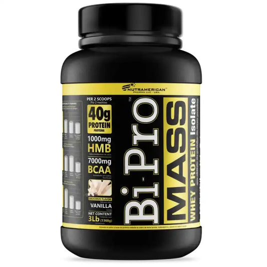 Bipro Mass Protein 3 Pounds Nutramerican Pharma