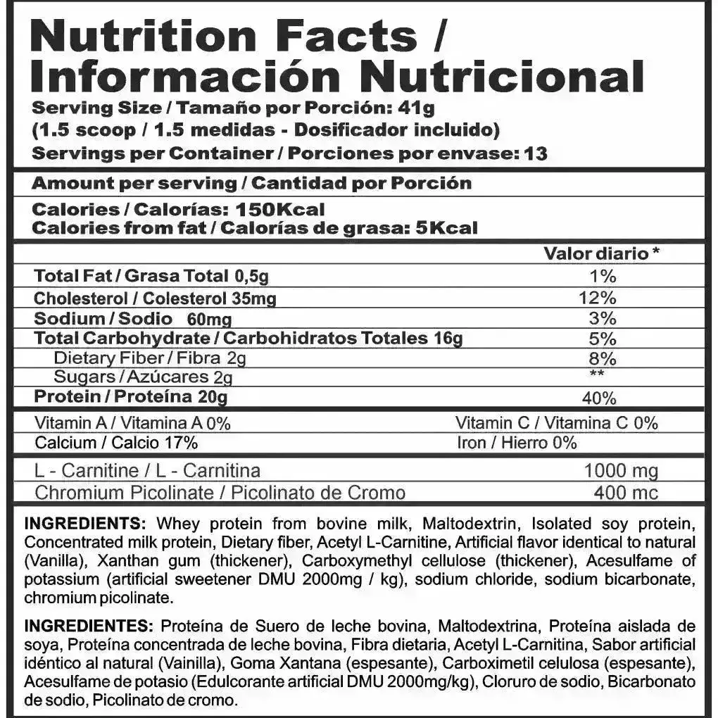 NUTRAMERICAN PHARMA - Bebida de Poder Radical
